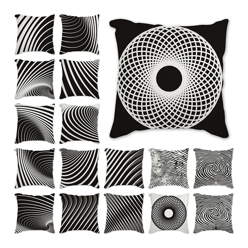 Simple black lines Geometric Sofa Decorative Cushion Cover Pillow Pillowcase Polyester 45cm Throw Pillow Home Decor Pillowcover
Simple black lines Geometric Sofa Decorative Cushion Cover Pillow Pillowcase Polyester 45cm Throw Pillow Home Decor Pillowcover