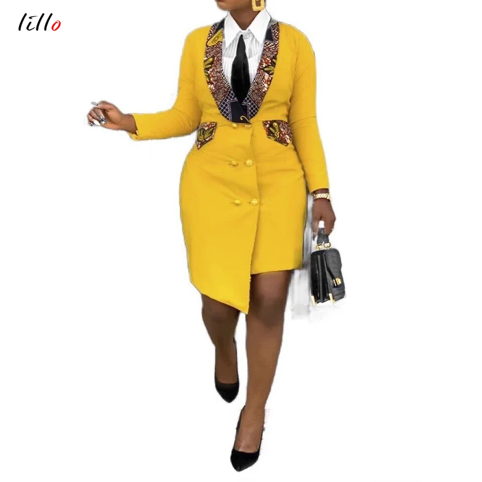 Fashion Spring Long Sleeve Dress OL Lapel Irregular Large Size Dress Women African Women Temperament High Quality red dress
Fashion Spring Long Sleeve Dress OL Lapel Irregular Large Size Dress Women African Women Temperament High Quality red dress