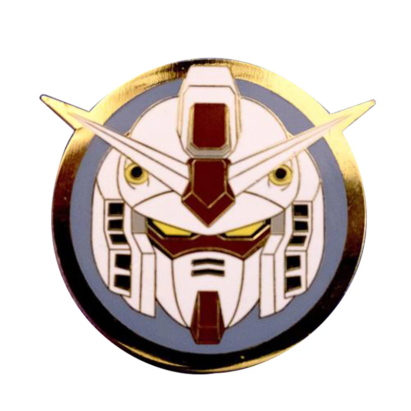 ПИН-робот Gundam с эмалевым покрытием оружие для Союза земли японская брошь в стиле