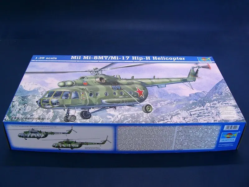 Trumpeter 05102 1/35 Mi-8MT/Mi-17 Hip-H Helicopter
Trumpeter 05102 1/35 Mi-8MT/Mi-17 Hip-H Helicopter