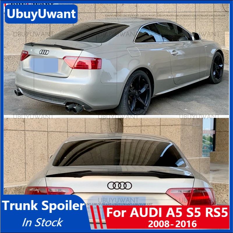 Задний спойлер для багажника из углеродного волокна для AUDI A5 B8, 2 двери 2008-2016, A5, Sportback, Coupe, задние крылья автомобиля, стиль M4
Задний спойлер для багажника из углеродного волокна для AUDI A5 B8, 2 двери 2008-2016, A5, Sportback, Coupe, задние крылья автомобиля, стиль M4