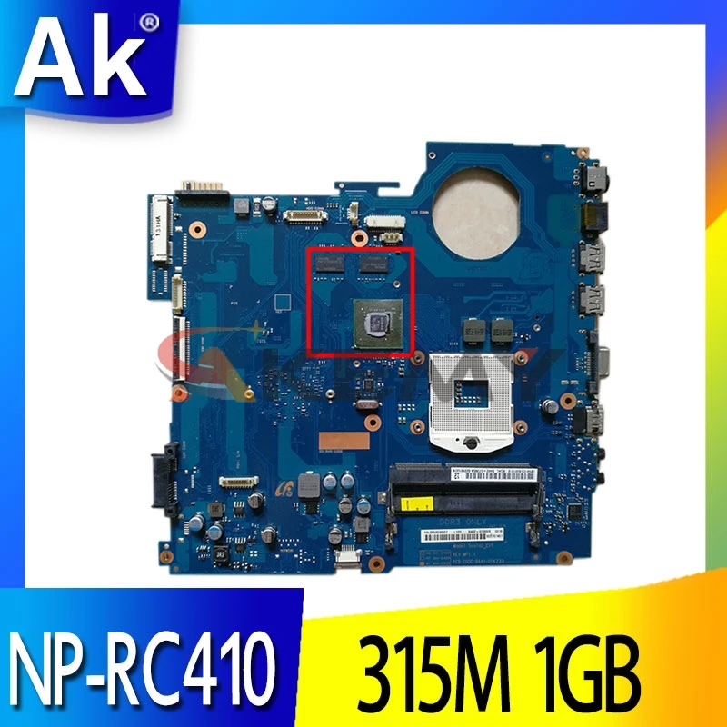AKEMY BA92-07596A BA92-07596B материнская плата для ноутбука samsung NP-RC410 RC410 14 дюймов HM55 DDR3 Geforce 315M 1GB системная плата
AKEMY BA92-07596A BA92-07596B материнская плата для ноутбука samsung NP-RC410 RC410 14 дюймов HM55 DDR3 Geforce 315M 1GB системная плата