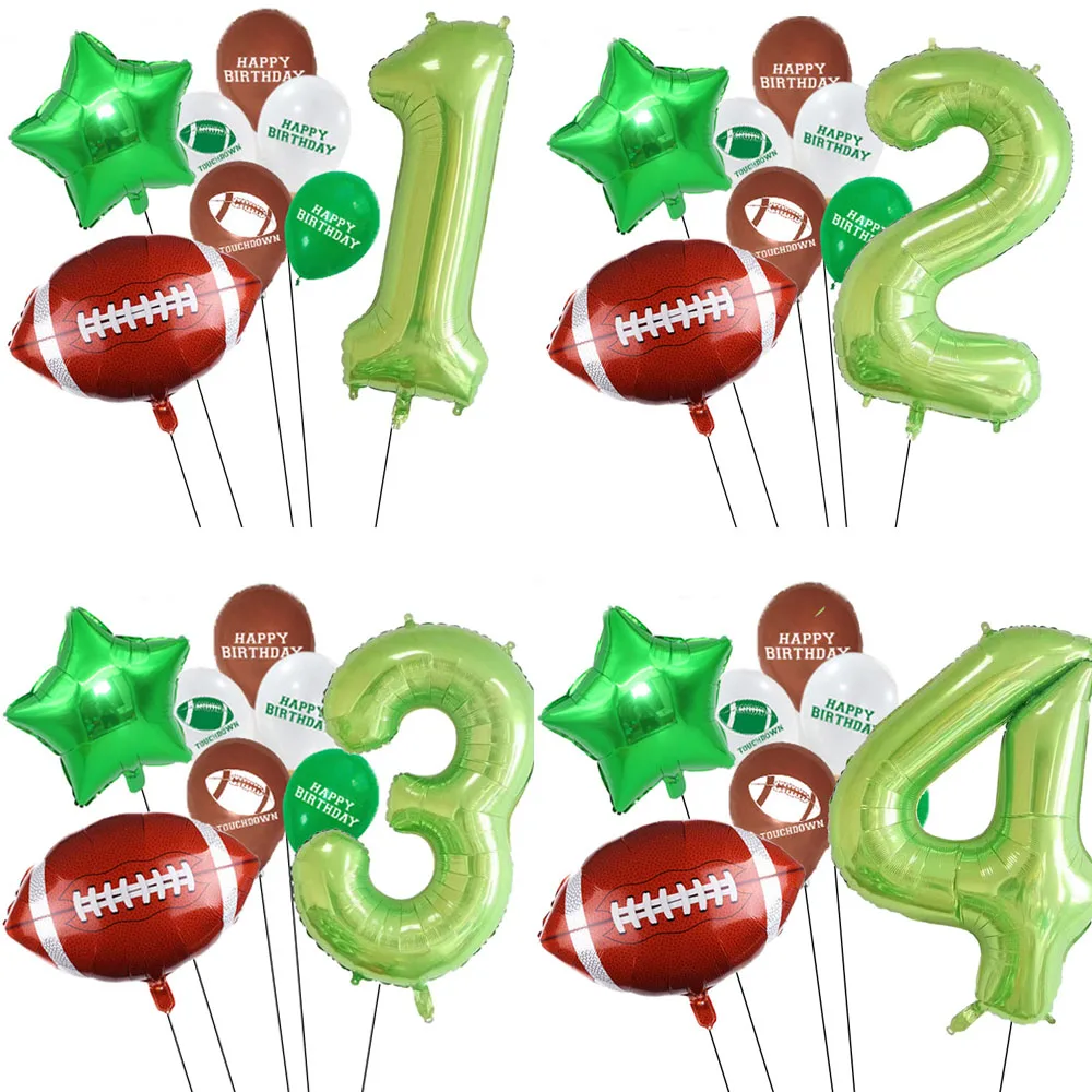18pcs 40inch Big Size Number Foil Latex Ballon Set Fooball Theme Party Kids Birthday Party Decoration for Boy Children's Toys
18pcs 40inch Big Size Number Foil Latex Ballon Set Fooball Theme Party Kids Birthday Party Decoration for Boy Children's Toys
