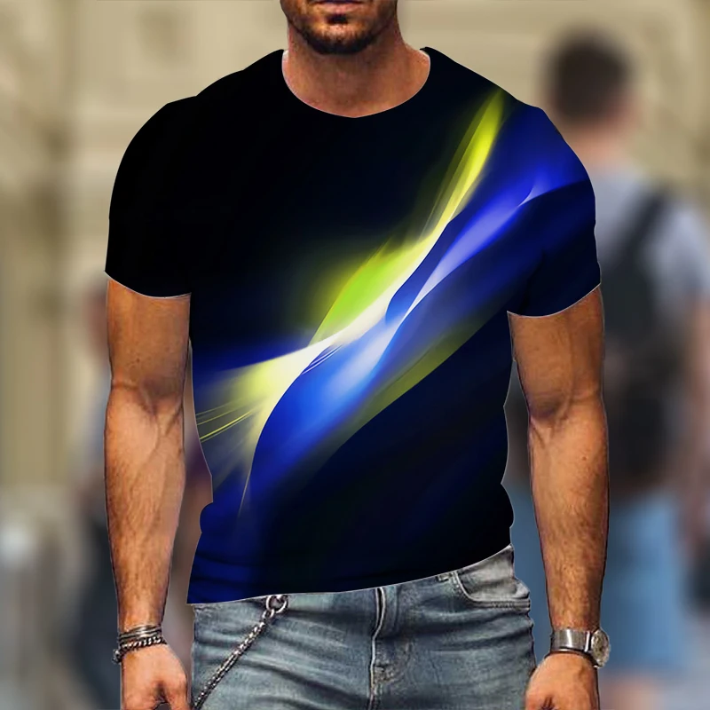 Summer Men's T-Shirts Casual Graphic 3D T-Shirts Hot Selling Fashion Short Sleeve High Street Daily Tops Large Size Streetwear
Summer Men's T-Shirts Casual Graphic 3D T-Shirts Hot Selling Fashion Short Sleeve High Street Daily Tops Large Size Streetwear
