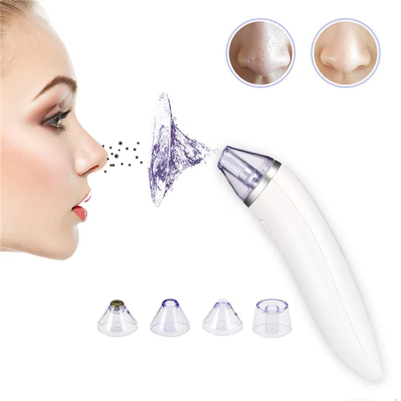 Facial Vacuum Suction Blackhead Remover Pore Cleaner Nose Spot Acne Black Head Pimple Removal Face Skin Care Beauty Tool
Facial Vacuum Suction Blackhead Remover Pore Cleaner Nose Spot Acne Black Head Pimple Removal Face Skin Care Beauty Tool