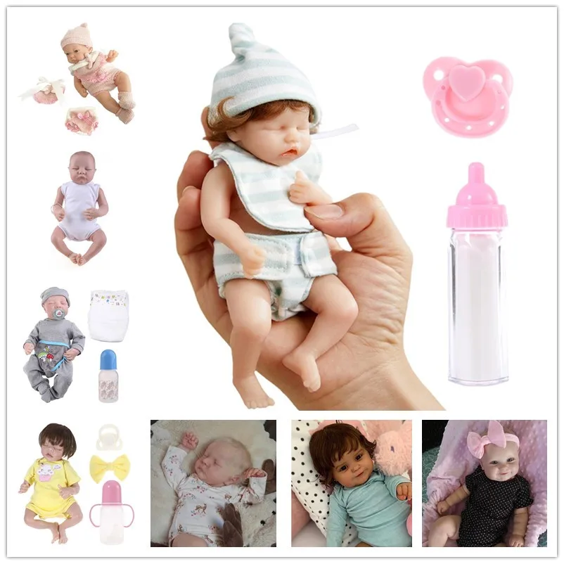 6-21in Miniature Girl Cuddle Doll with Washable Rooted Curly Hair Smiling Face Vivid Caucasian Reborns for Infant Girl
6-21in Miniature Girl Cuddle Doll with Washable Rooted Curly Hair Smiling Face Vivid Caucasian Reborns for Infant Girl