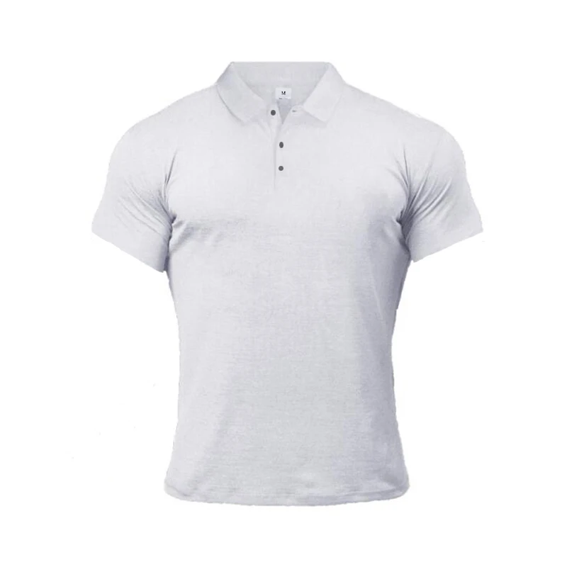 Brand Polo-Shirts Short Sleeve Male Cotton Solid Gym Fitness Mens Slim Fit Fashion Summer Breathable Polo Shirt plus size
Brand Polo-Shirts Short Sleeve Male Cotton Solid Gym Fitness Mens Slim Fit Fashion Summer Breathable Polo Shirt plus size
