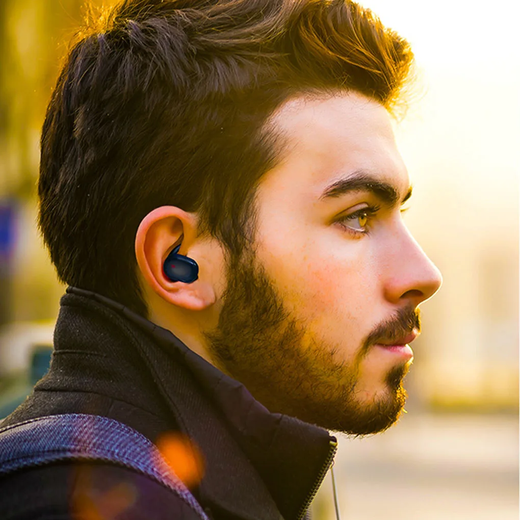 Wireless Blutooth 5.0 Earphone Noise Cancelling Headset 3D Stereo Sound Music In-ear Earbuds For Android IOS Cell Phone
Wireless Blutooth 5.0 Earphone Noise Cancelling Headset 3D Stereo Sound Music In-ear Earbuds For Android IOS Cell Phone