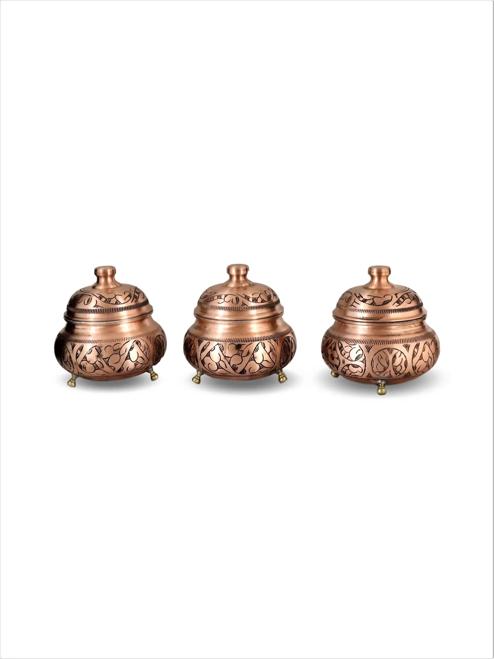 Copper Spice Jars Set Kitchen Organizer Seasoning Bottle Colorful Lid Kitchen Condiment Cruet Storage Container Hand Made 3 Pcs
Copper Spice Jars Set Kitchen Organizer Seasoning Bottle Colorful Lid Kitchen Condiment Cruet Storage Container Hand Made 3 Pcs