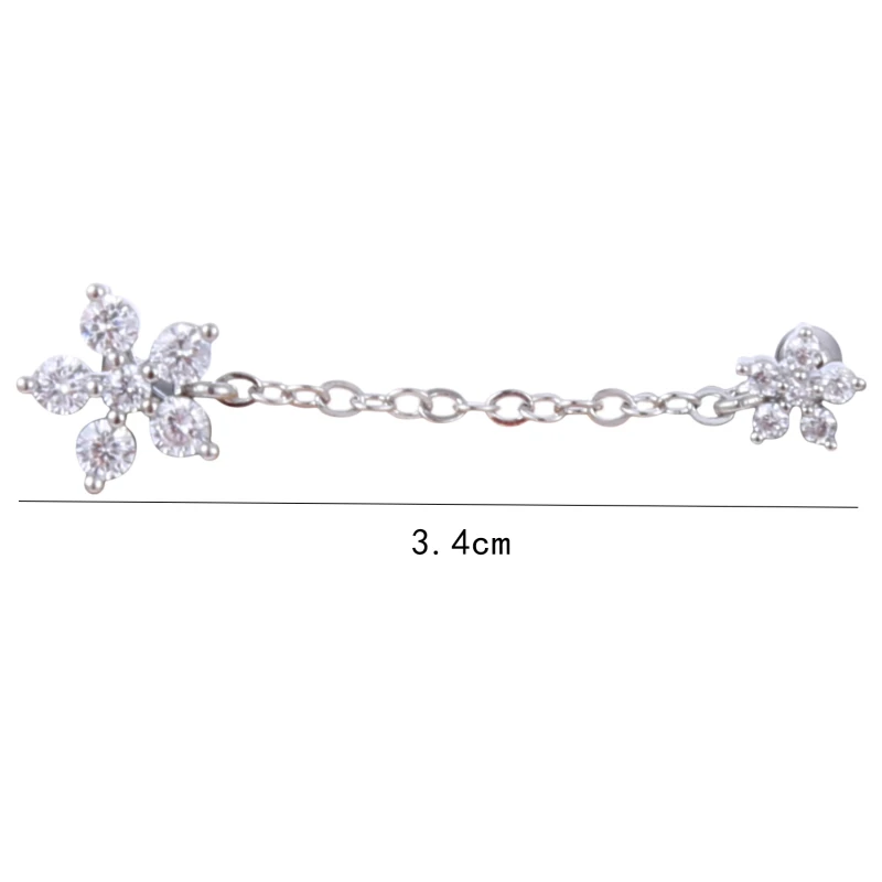 New Korea Style Flower Ear Piercing Cartilage Helix Cartilage Earring Tiny Tragus Helix Tragus Earring Piercing Jewellery 
New Korea Style Flower Ear Piercing Cartilage Helix Cartilage Earring Tiny Tragus Helix Tragus Earring Piercing Jewellery