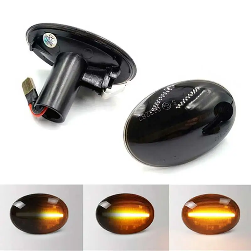 2pieces For BMW MINI Cooper R55 R56 R57 R58 R59 CL-R56-LSM-SM Led Dynamic Side Marker Turn Signal Light Sequential Blinker Light
2pieces For BMW MINI Cooper R55 R56 R57 R58 R59 CL-R56-LSM-SM Led Dynamic Side Marker Turn Signal Light Sequential Blinker Light