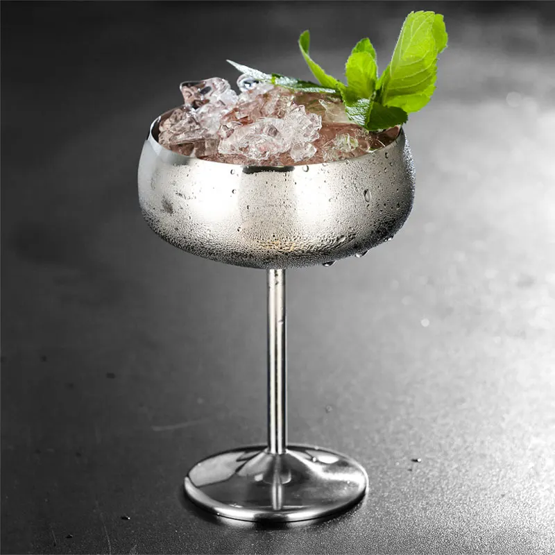 Stainless Steel Cocktail Cup Cocktail Glass Martini Cup Cocktail Drink Champagne Goblet Party Barware Kitchen Tools Set of 4
Stainless Steel Cocktail Cup Cocktail Glass Martini Cup Cocktail Drink Champagne Goblet Party Barware Kitchen Tools Set of 4