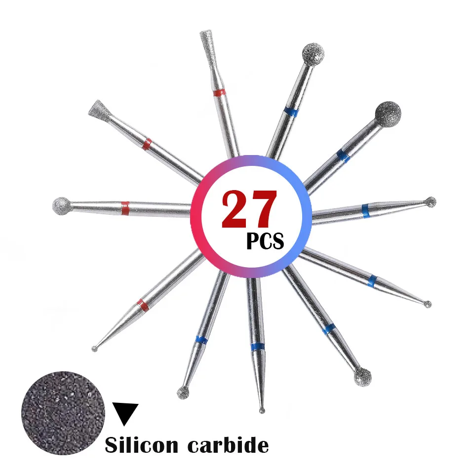 2.35mm Silicon Carbide Nail Drill Bit For Polishing All Gel Nails Electric Nail Drill Machine Accessory For Manicure Tools
2.35mm Silicon Carbide Nail Drill Bit For Polishing All Gel Nails Electric Nail Drill Machine Accessory For Manicure Tools