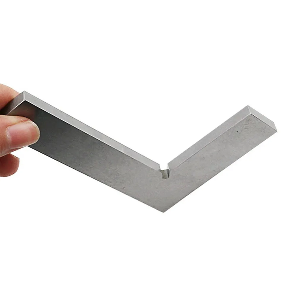 High Precision Cutter Edge Ruler 100x70mm Silver Bladed 90 Degree Angle Try Square Ruler Flat Corners Protractor Layout Tools
High Precision Cutter Edge Ruler 100x70mm Silver Bladed 90 Degree Angle Try Square Ruler Flat Corners Protractor Layout Tools