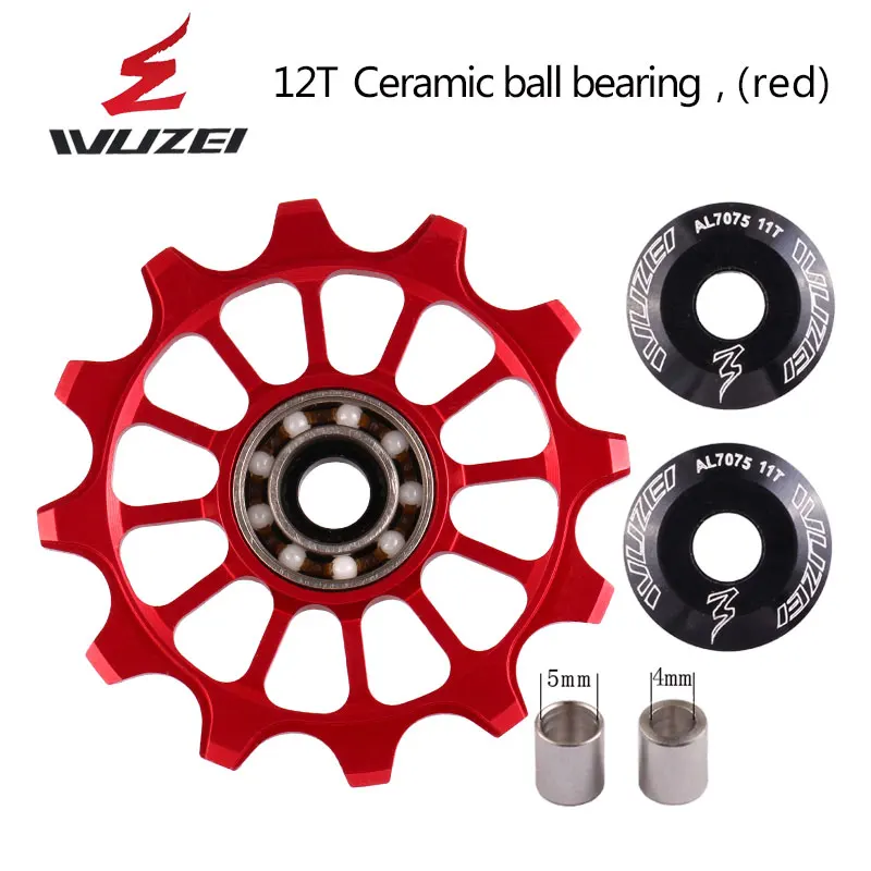2021 hot sale WUZEI-12T wide and narrow sprocket suitable for mountain bike rear derailleur drive pulley road bike guide wheel
2021 hot sale WUZEI-12T wide and narrow sprocket suitable for mountain bike rear derailleur drive pulley road bike guide wheel