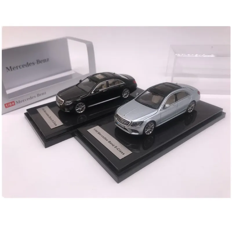 1: 64 металлическая модель автомобиля Mercedes Benz S450L W222 имитационная детские игрушки