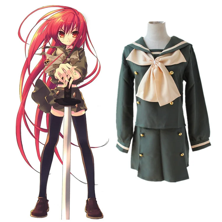 Anime Shakugan No Shana Cosplay Costumes Shana School Uniforms Halloween Party Women Christmas Gift
Anime Shakugan No Shana Cosplay Costumes Shana School Uniforms Halloween Party Women Christmas Gift