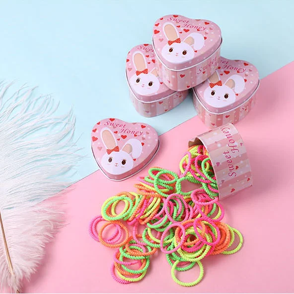 1 Box Girls Women Rubber Hair Bands, Hair Accessories, Scrunchie, Headdress with Barrettes
1 Box Girls Women Rubber Hair Bands, Hair Accessories, Scrunchie, Headdress with Barrettes