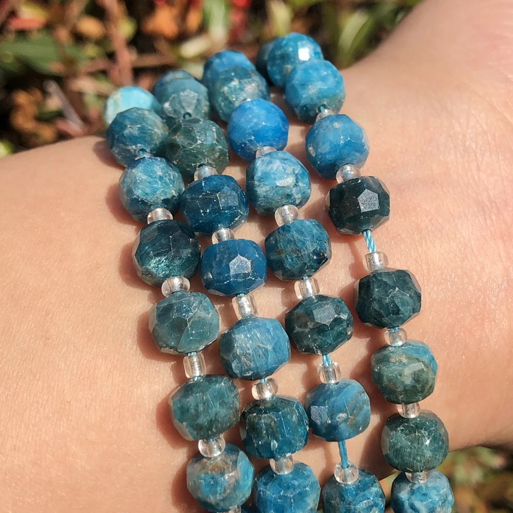 AA Natural Stone Beads Blue Apatite Beads Column Shape Loose Spacer Bead for Jewelry Making DIY Charm Bracelet Accessroies 7.5''
AA Natural Stone Beads Blue Apatite Beads Column Shape Loose Spacer Bead for Jewelry Making DIY Charm Bracelet Accessroies 7.5''