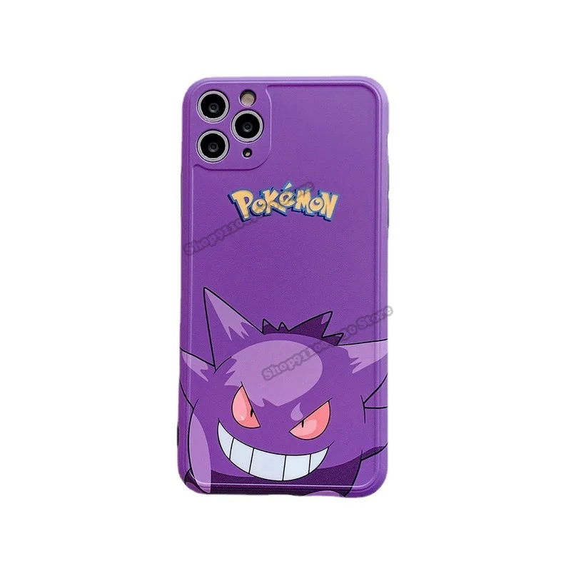 2021 new Pokemon Pikachu Gengar Cartoons Silica Gel Protective Shell Cases Gifts Phone Case for IPhone 11 Pro Max 12 Pro Max
2021 new Pokemon Pikachu Gengar Cartoons Silica Gel Protective Shell Cases Gifts Phone Case for IPhone 11 Pro Max 12 Pro Max