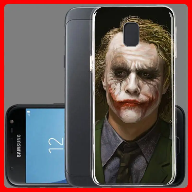 Heath Ledger Joker Phone Case For Clear-Samsung Galaxy S5 S6 S7 S8 S9 S1 S2 Edge Plus Lite 219 22 Fundas Cover
Heath Ledger Joker Phone Case For Clear-Samsung Galaxy S5 S6 S7 S8 S9 S1 S2 Edge Plus Lite 219 22 Fundas Cover