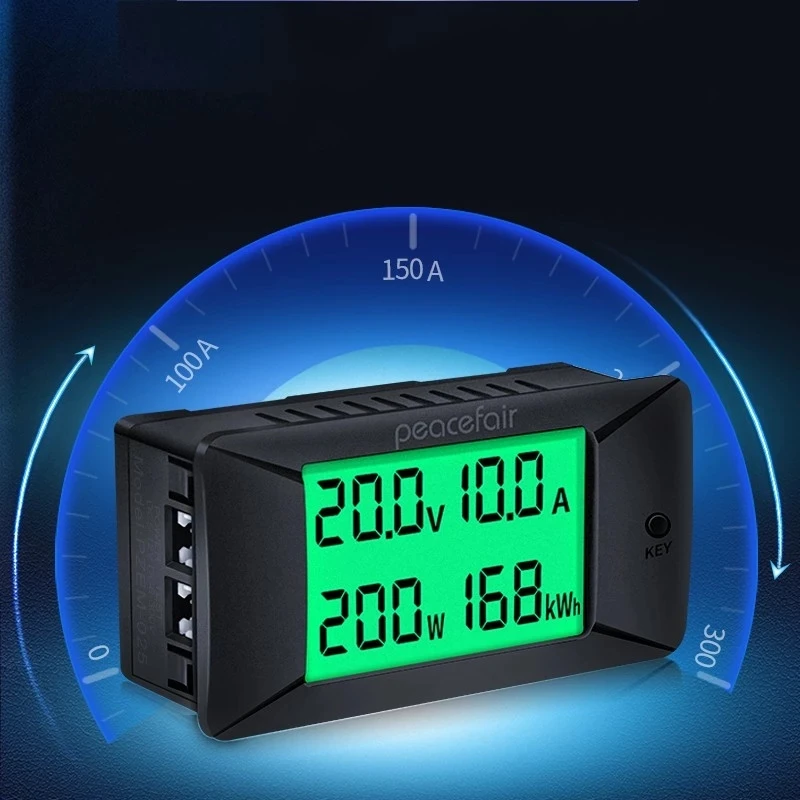 1PC/5PCS DC 0-300V 0-300/100/ 200/50A Voltmeter Ammeter Wattmeter Digital LCD Voltage Power Energy Multi-Function Battery Tester
1PC/5PCS DC 0-300V 0-300/100/ 200/50A Voltmeter Ammeter Wattmeter Digital LCD Voltage Power Energy Multi-Function Battery Tester