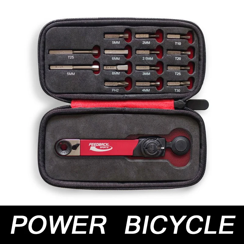 Feedback Sports Range Torque Wrench Bitse Carbon Fiber Aluminum Alloy Road Mountain Bike Torque Wrench 2Nm-10N Portable Tool
Feedback Sports Range Torque Wrench Bitse Carbon Fiber Aluminum Alloy Road Mountain Bike Torque Wrench 2Nm-10N Portable Tool