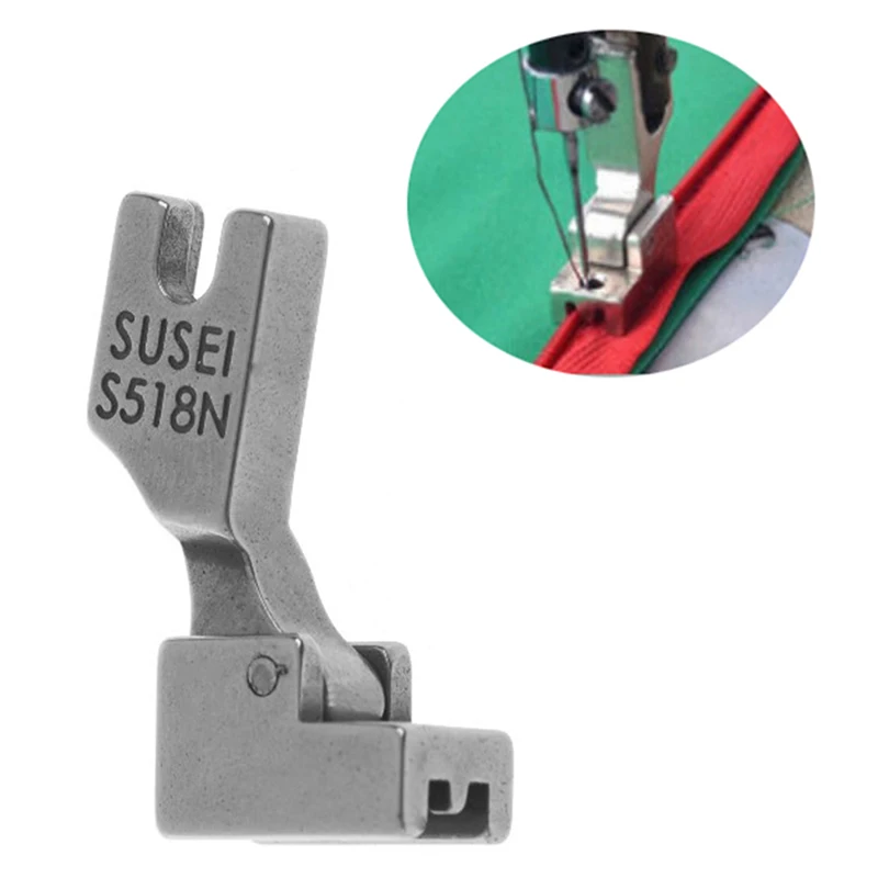 S518N Invisible Zipper Foot for Sewing Machines Flat Series Industrial machine Presser-feet Steel high quality Hicello
S518N Invisible Zipper Foot for Sewing Machines Flat Series Industrial machine Presser-feet Steel high quality Hicello