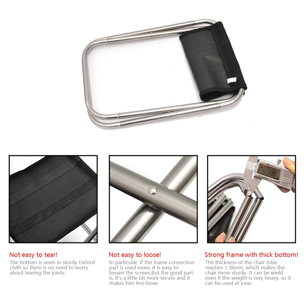 HIKE MOUNT Folding Chair Ultral Light Aluminum Alloy Portable Outdoor Foldable Chair For Camping Fishing Picnic Party
HIKE MOUNT Folding Chair Ultral Light Aluminum Alloy Portable Outdoor Foldable Chair For Camping Fishing Picnic Party