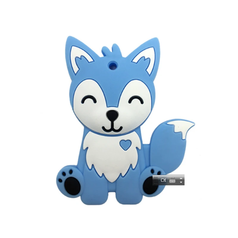 Food Grade Silicone Animals Husky Baby Teething Teether Necklace Rodents DIY Pacifier Clip Baby Products Children's Goods
Food Grade Silicone Animals Husky Baby Teething Teether Necklace Rodents DIY Pacifier Clip Baby Products Children's Goods