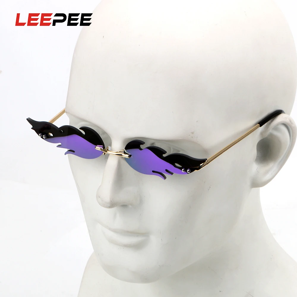 LEEPEE автомобильные очки для вождения Модные огненные солнечные UV 400 Очки