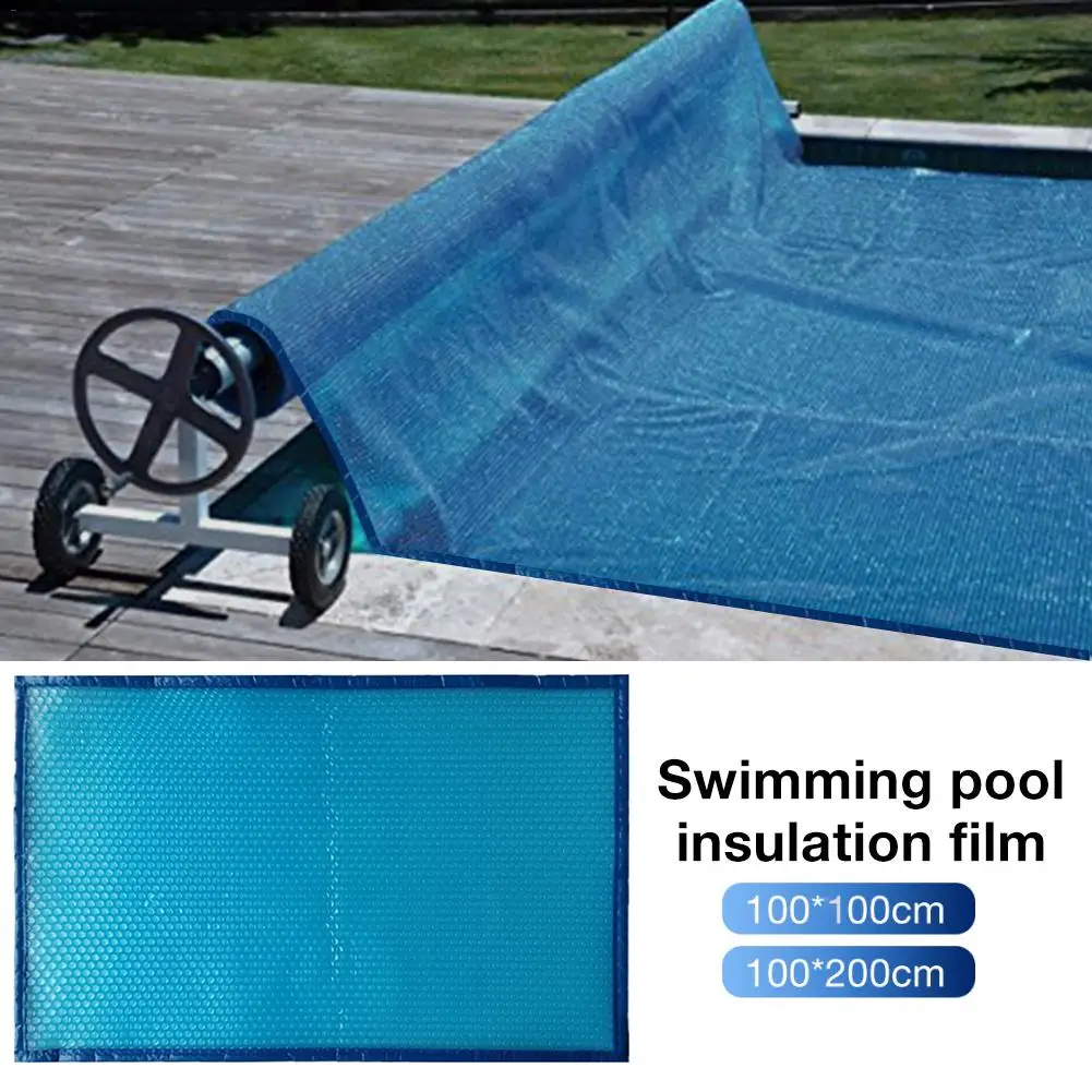 2 Size100*100cm/100*200cm Swimming Pool Cover Waterproof And Dustproof Insulation Film With Perforated Edging Blue
2 Size100*100cm/100*200cm Swimming Pool Cover Waterproof And Dustproof Insulation Film With Perforated Edging Blue
