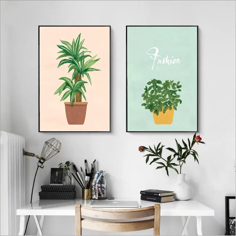 Abstract Cartoon Cute Green Plants Home Simple Decoration Wall Painting Waterproof Ink Printing Spider Plant Canvas Poster
Abstract Cartoon Cute Green Plants Home Simple Decoration Wall Painting Waterproof Ink Printing Spider Plant Canvas Poster