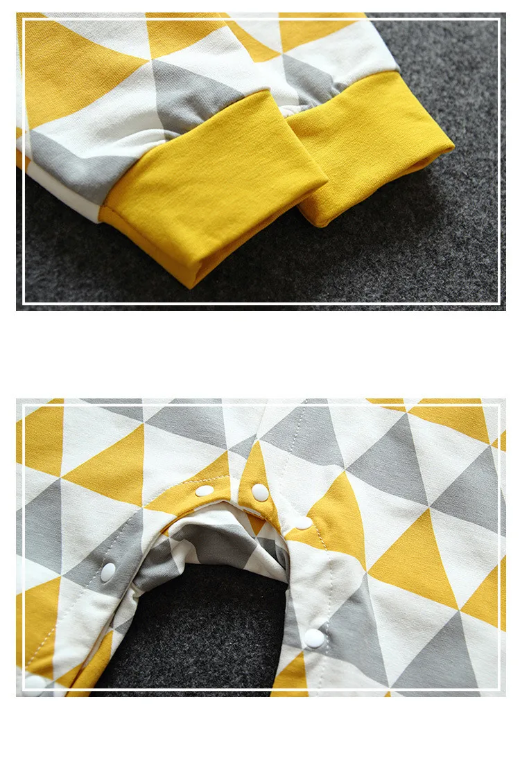 Colorful Geometric Pattern Infant Romper Spring Autumn Baby Jumpsuit Girls One Piece Toddler Breathable Long Sleeves Clothes
Colorful Geometric Pattern Infant Romper Spring Autumn Baby Jumpsuit Girls One Piece Toddler Breathable Long Sleeves Clothes
