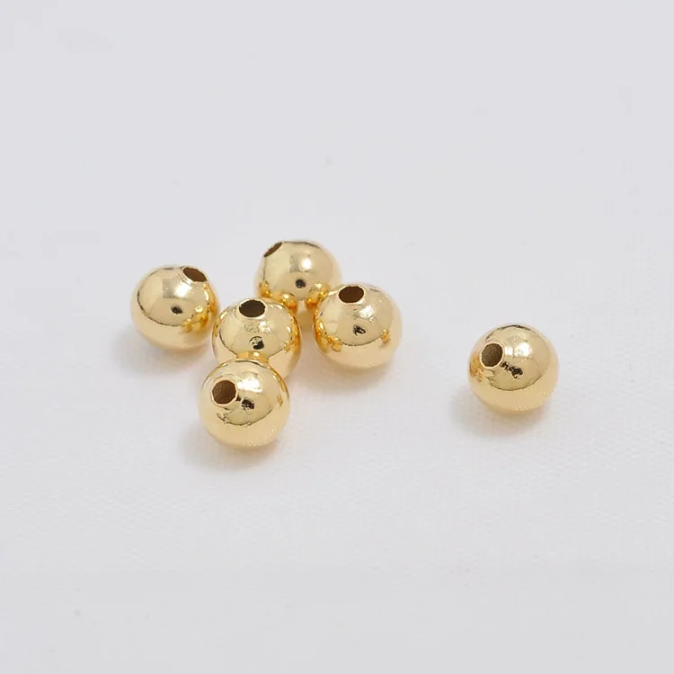 Small bright beads small holes smooth beads, round beads bracelets beaded real gold-plated loose beads copper beads round beads
Small bright beads small holes smooth beads, round beads bracelets beaded real gold-plated loose beads copper beads round beads