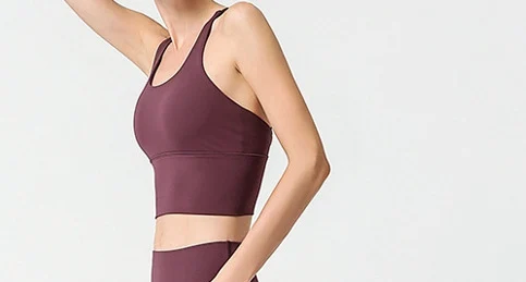 Women Tops 2021 Spring and Summer New Solid Color Sports Yoga Wear Vest with Chest Pad
Women Tops 2021 Spring and Summer New Solid Color Sports Yoga Wear Vest with Chest Pad