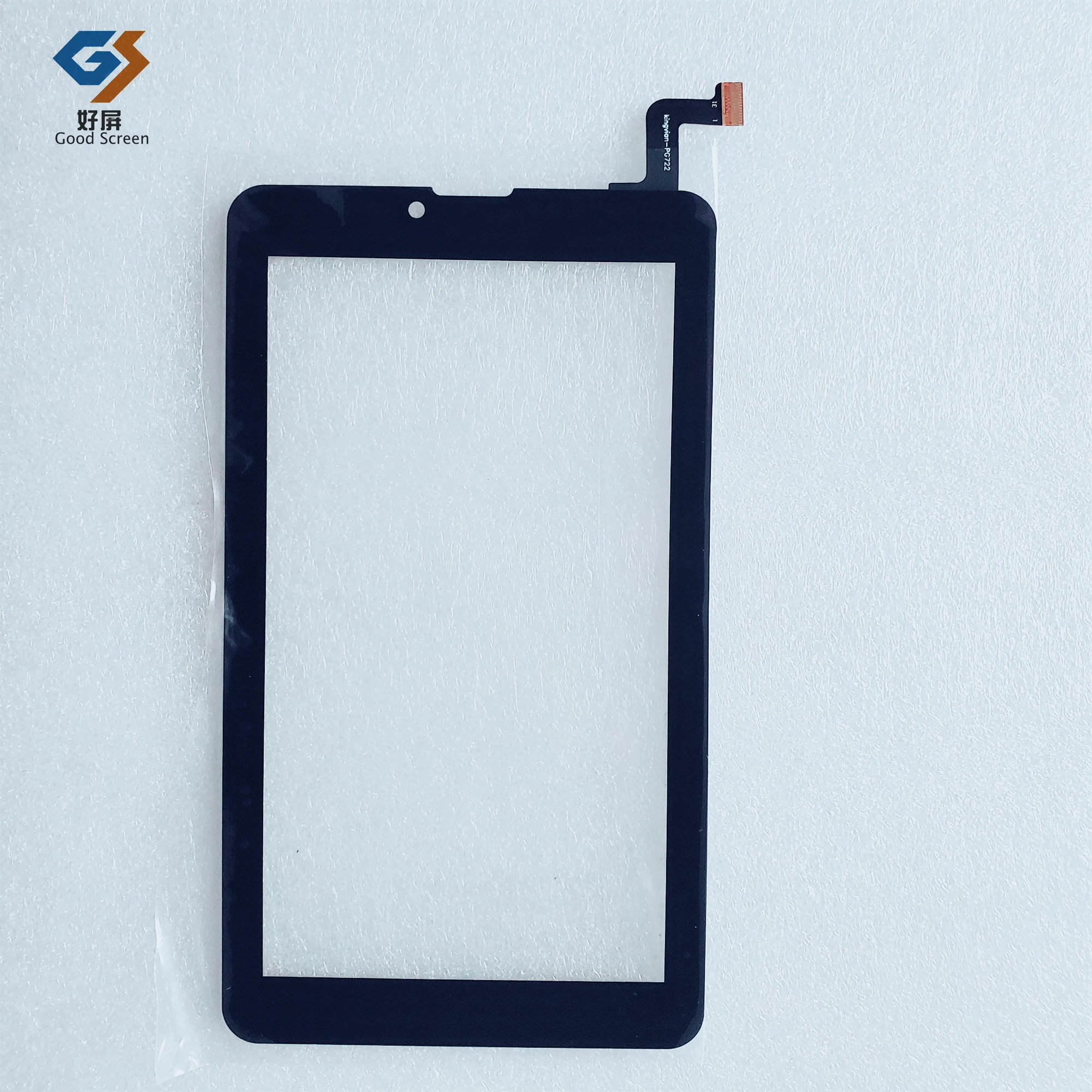 New 7 Inch touch screne P/N Kingvian-PG722 Capacitive touch screen panel repair and replacement parts
New 7 Inch touch screne P/N Kingvian-PG722 Capacitive touch screen panel repair and replacement parts