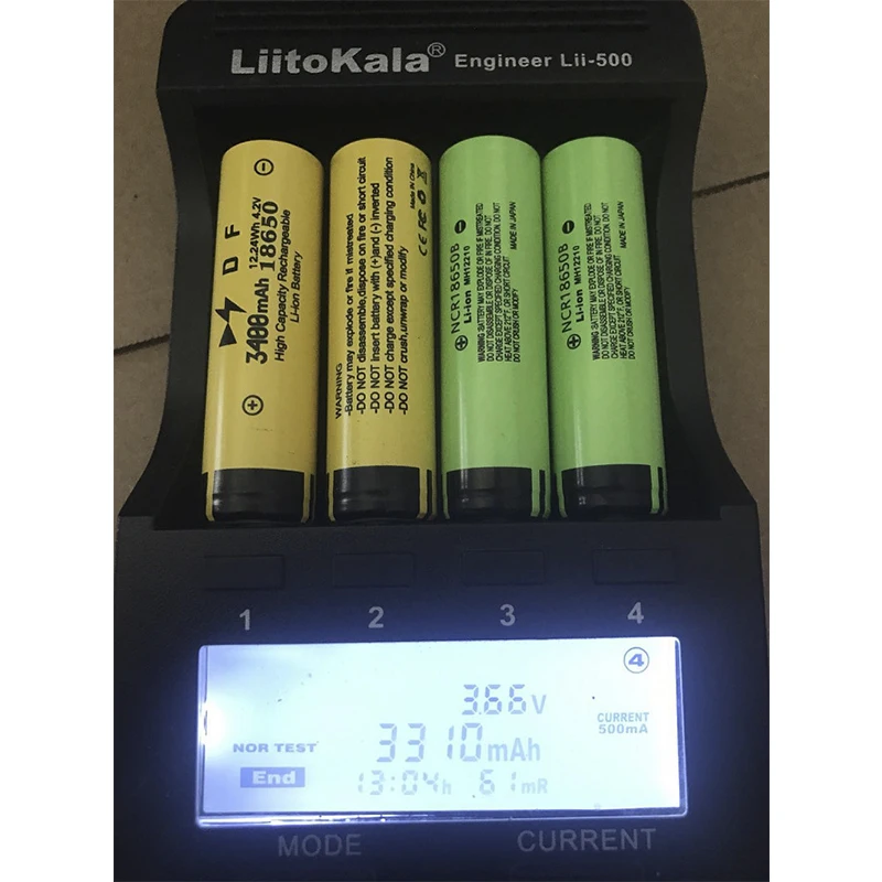 18650 Battery NCR18650B 3.7V 3400mAh Lithium Rechargeable Battery for Power Bank Flashlight Headlight 18650 Li-ion Batteries NEW
18650 Battery NCR18650B 3.7V 3400mAh Lithium Rechargeable Battery for Power Bank Flashlight Headlight 18650 Li-ion Batteries NEW