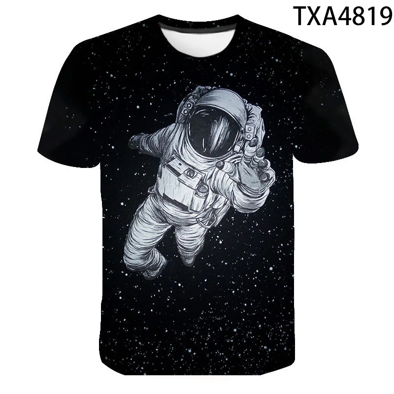 2020 Astronaut Starry Sky New summer 3D Printed T-shirts Casual Boy Girl Kids Fashion Streetwear Men Women Children Tops Tee
2020 Astronaut Starry Sky New summer 3D Printed T-shirts Casual Boy Girl Kids Fashion Streetwear Men Women Children Tops Tee