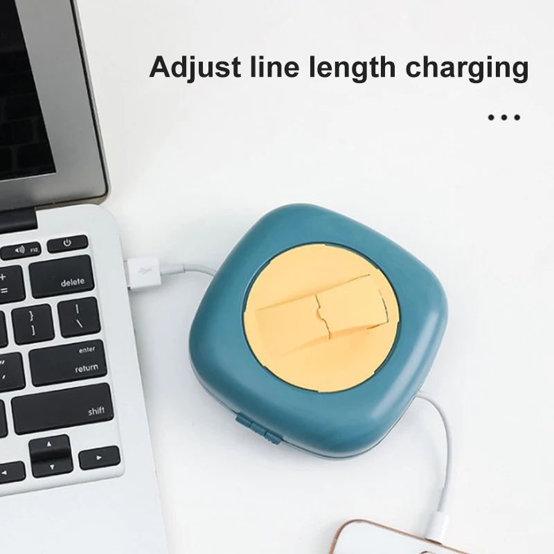 Portable Rotatable Data Cable Headphone Storage Box Simple Mobile Phone Charger Winding Box Earphone Cable Sorting Box Organizer
Portable Rotatable Data Cable Headphone Storage Box Simple Mobile Phone Charger Winding Box Earphone Cable Sorting Box Organizer