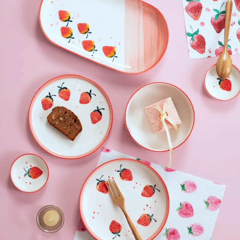 Двухместная раковина Еда чаша тарелка посуда набор бытовой Керамика чистый красный посуда креативная пара 2-х местный Группа один 
Двухместная раковина Еда чаша тарелка посуда набор бытовой Керамика чистый красный посуда креативная пара 2-х местный Группа один