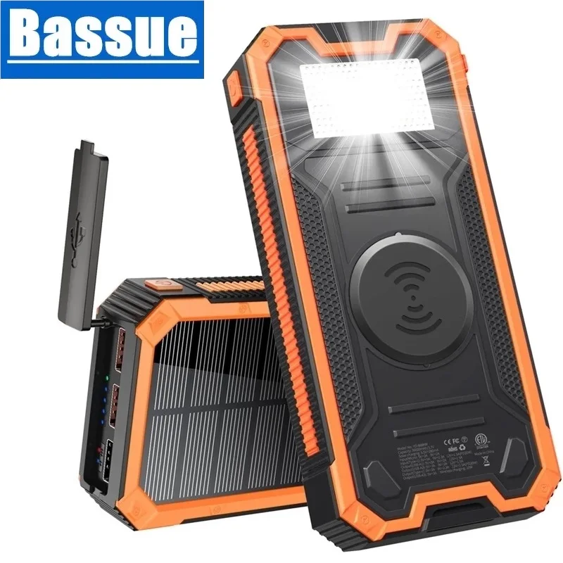 10 Вт Быстрое беспроводное зарядное устройство Qi портативное зарядное устройство на солнечной батарее 30000 мАч для iPhone 12 Pro Samsung S20 Xiaomi портати...
10 Вт Быстрое беспроводное зарядное устройство Qi портативное зарядное устройство на солнечной батарее 30000 мАч для iPhone 12 Pro Samsung S20 Xiaomi портати...