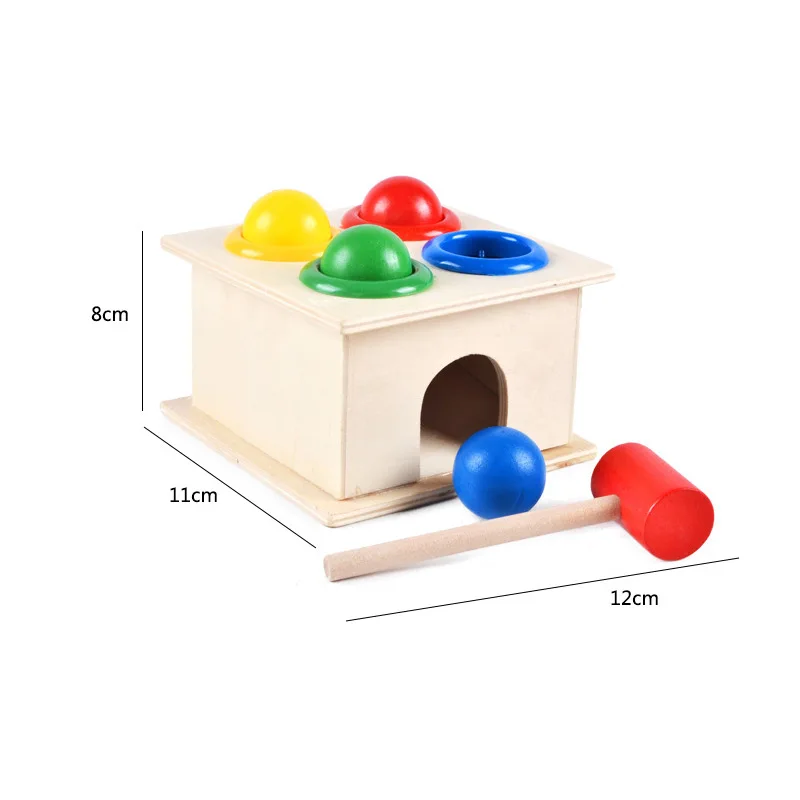 Wooden Hammering Ball Box Children Fun Playing Pounding Game Toy Early Learning Educational Toys for Children B2864H
Wooden Hammering Ball Box Children Fun Playing Pounding Game Toy Early Learning Educational Toys for Children B2864H