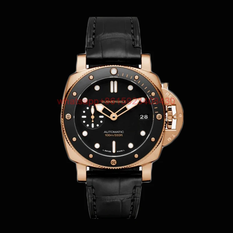 Men's Luxury Brand Diving Automatic Mechanical Watch Super Luminous Leather Strap AAA Watch
Men's Luxury Brand Diving Automatic Mechanical Watch Super Luminous Leather Strap AAA Watch