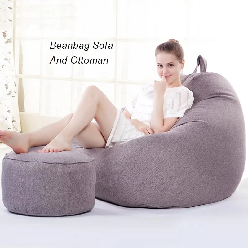 Living Room Silla Zitzak Tatami been bag lazy sofa pouf ottoman Beanbags Sofa Chairs Cover Without Filler Cushion
Living Room Silla Zitzak Tatami been bag lazy sofa pouf ottoman Beanbags Sofa Chairs Cover Without Filler Cushion