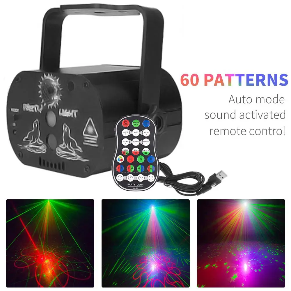 Portable Projector Lights Party 60 Patterns Beautiful Waterproof Landscape Lamp Christmas Indoor USB Charging
Portable Projector Lights Party 60 Patterns Beautiful Waterproof Landscape Lamp Christmas Indoor USB Charging