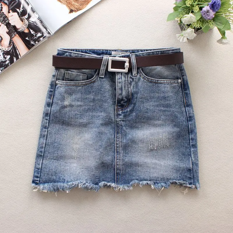 2021 Summer Light Blue Jeans Skirts Womens A-Line Edge Of Hair Skinny Pencil Skirts Above Knee Mini Shorts Denim Skirts 9020
2021 Summer Light Blue Jeans Skirts Womens A-Line Edge Of Hair Skinny Pencil Skirts Above Knee Mini Shorts Denim Skirts 9020