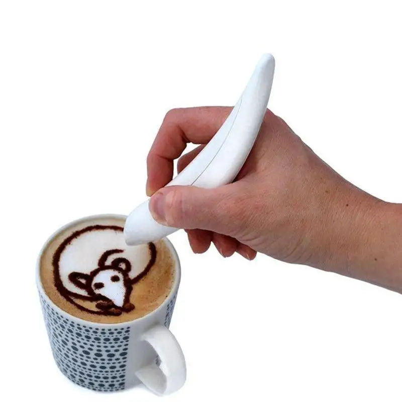 1pcs Coffee Drawing Pen Latte Art Pen For Coffee Cake Spice Pen Cake Decoration Pen Coffee Carving Pen Baking Pastry Tools
1pcs Coffee Drawing Pen Latte Art Pen For Coffee Cake Spice Pen Cake Decoration Pen Coffee Carving Pen Baking Pastry Tools