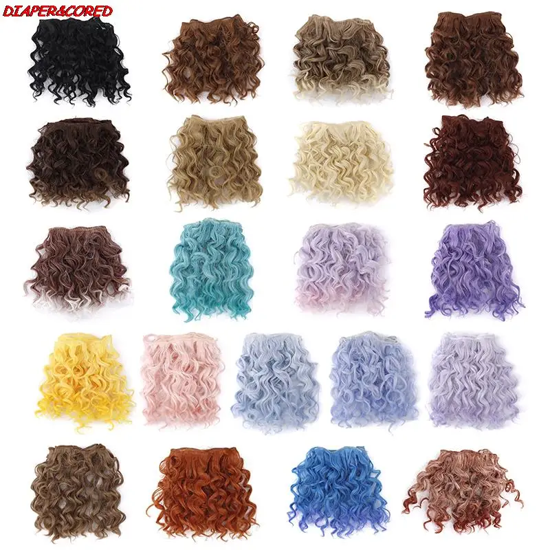 15*100cm High Quality Screw Curly Hair Extensions For All Dolls DIY Hair Wigs Heat Resistant Fiber Hair Wefts Accessories Toys
15*100cm High Quality Screw Curly Hair Extensions For All Dolls DIY Hair Wigs Heat Resistant Fiber Hair Wefts Accessories Toys