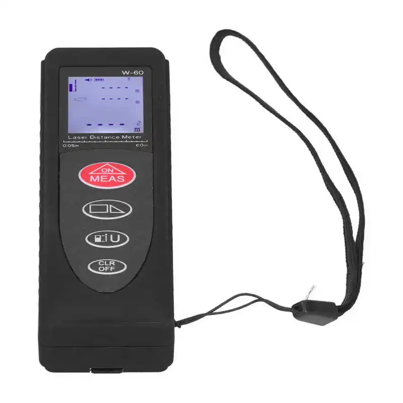 Rangefinder Mini Rangefinder 60m Handheld Infrared Distance Meter Construction Measurement Tool Hand‑Held Distance Meter
Rangefinder Mini Rangefinder 60m Handheld Infrared Distance Meter Construction Measurement Tool Hand‑Held Distance Meter